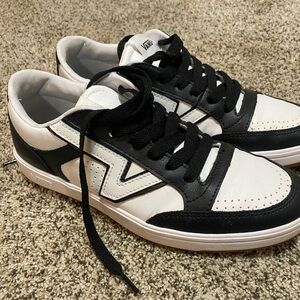Vans Black and White shoes